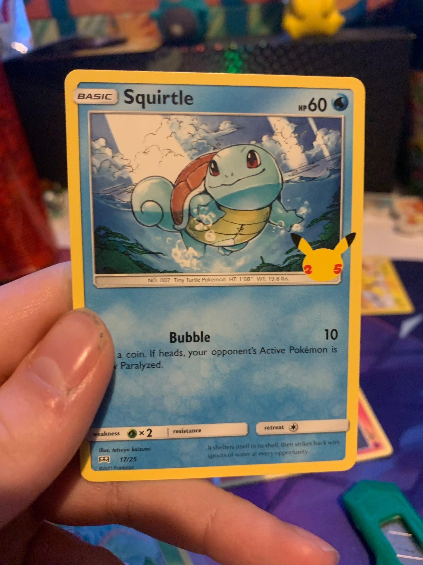 McDonald’s 3 card set 2021 (pikachu, litten, squirtle)