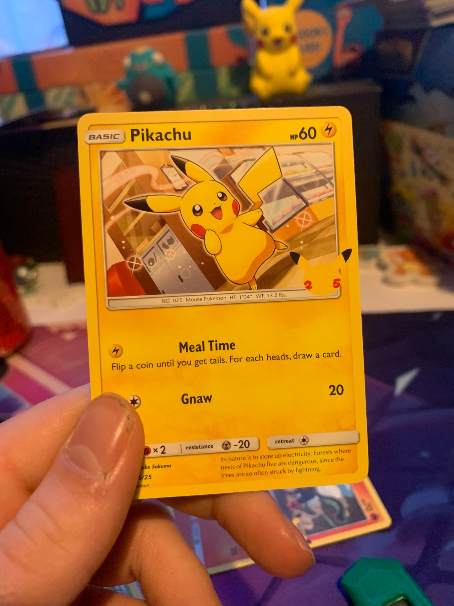 McDonald’s 3 card set 2021 (pikachu, litten, squirtle)