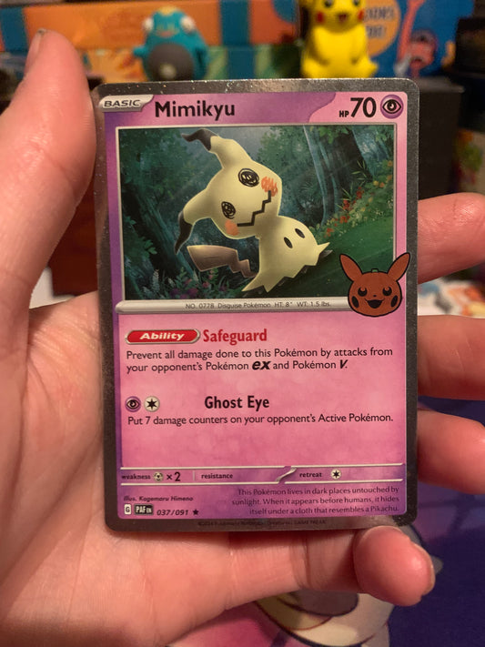 (Discounted) Mimikyu OBF EN 037/091 2024 Halloween