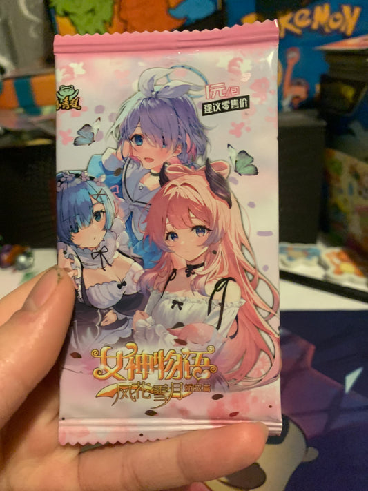 Goddess story NS-10 Anime sealed booster pack