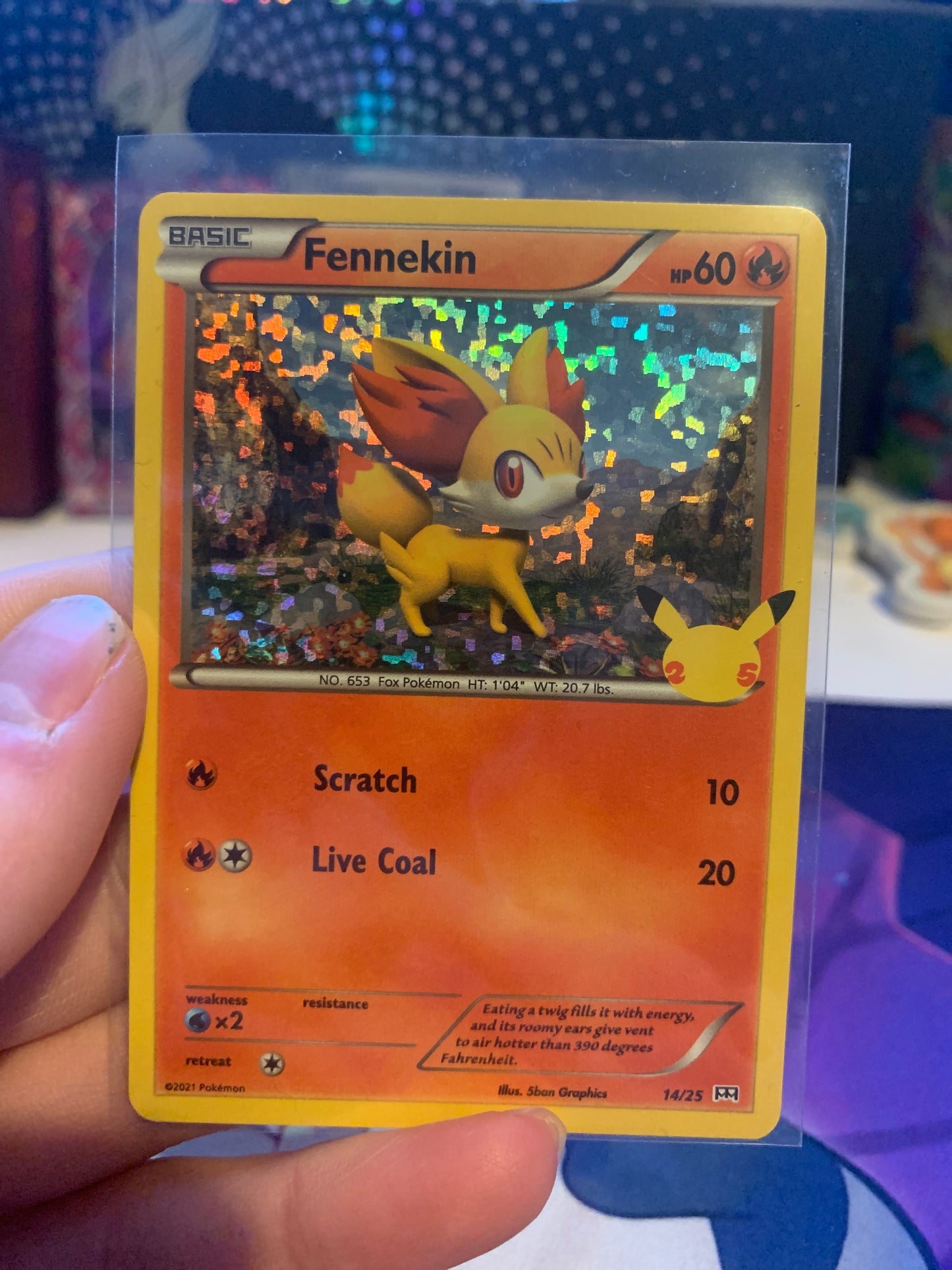 Fennekin 14/25 2021 McDonald’s set