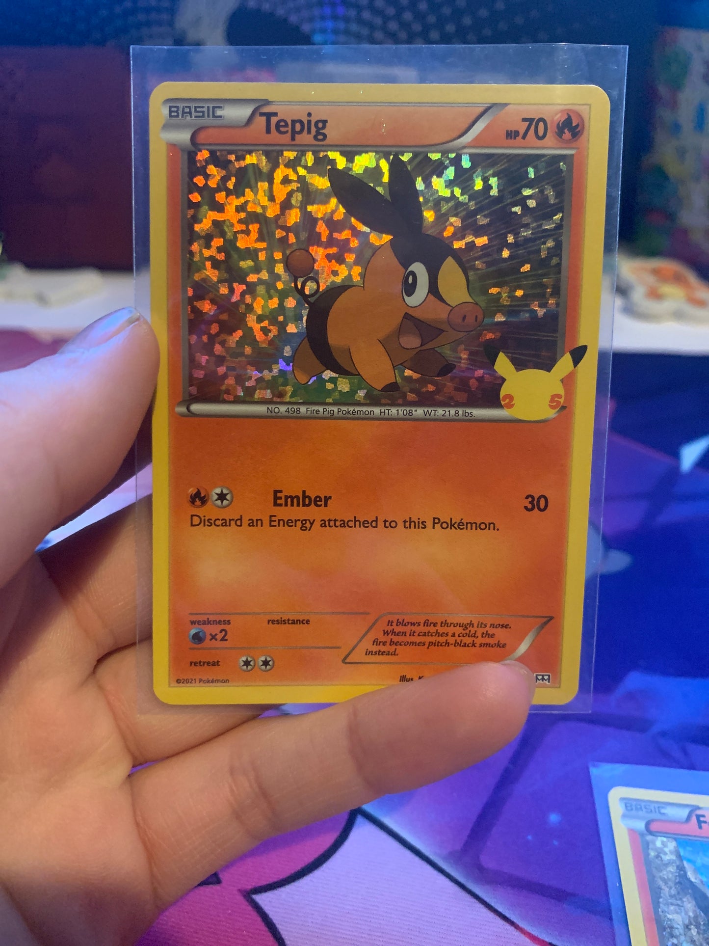 Tepig 13/25 2021 McDonald’s set